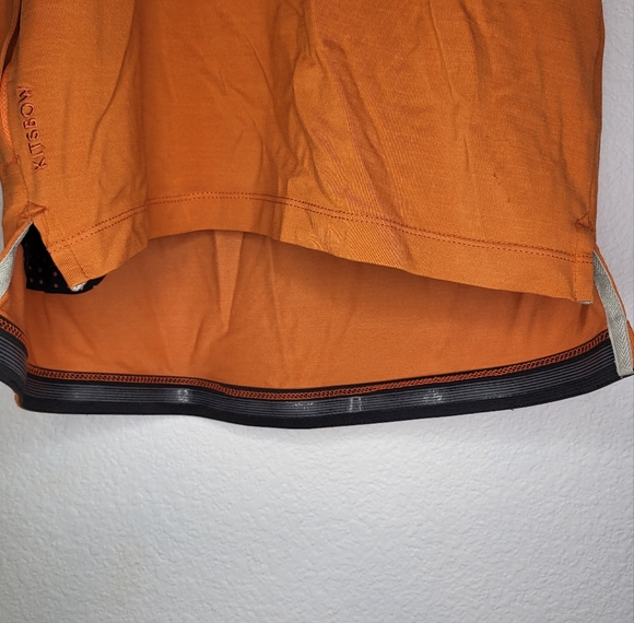 Kitsbow Rudy Merino mtb jersey in Moab Orange - Picture 5 of 9